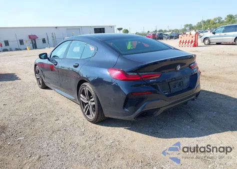 2020 BMW 840I Gran Coupe xDrive z USA, uszkodzony, nr VIN WBAGV4C04LCD10884